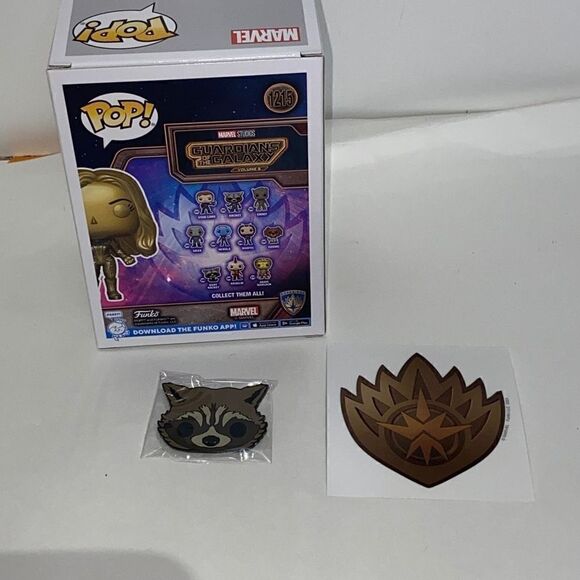 Funko Pop Exclusive Marvel Collectibles Guardian Ayesha Action Figure NWB - Picture 4 of 7